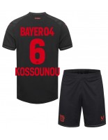 Bayer Leverkusen Odilon Kossounou #6 Kotipaita Lasten 2023-24 Lyhythihainen (+ shortsit)